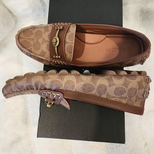 Coach Women's Crosby Driver Moccasins- New with Box